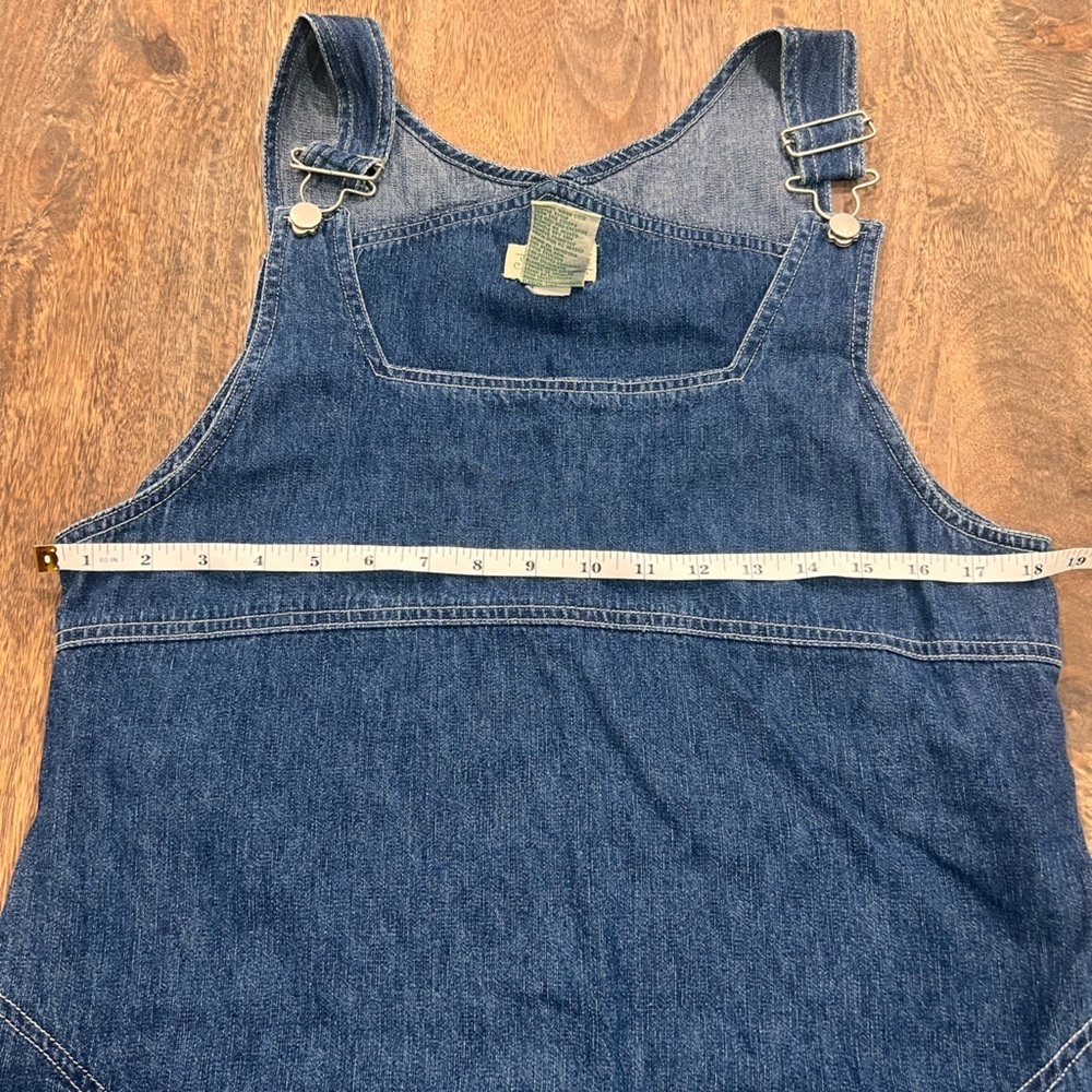 St. John's Bay Vintage 90's Long Denim Button Down Maxi Dress Size Small - Picture 7 of 8